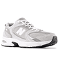 Zapatilla New Balance 530 Unisex Gris - Blanco - Miniatura 3
