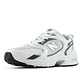 Zapatilla New Balance 530 Unisex Blanco Mint - Miniatura 5
