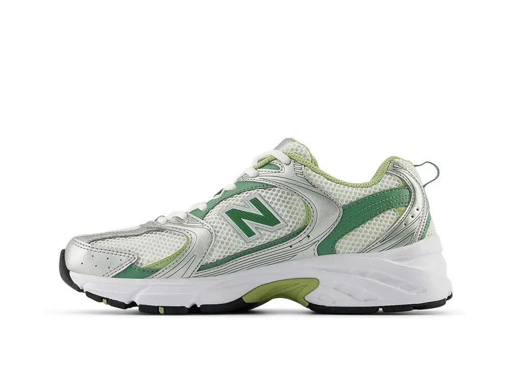 Zapatilla New Balance 530 Unisex Blanco - Verde Claro 2