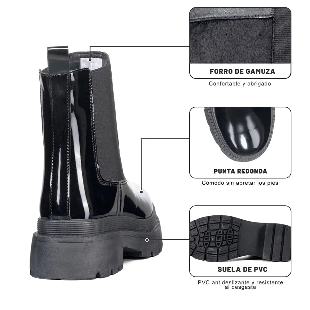 BOTINES MUJER PLATAFORMA WEIDE SL31B 4