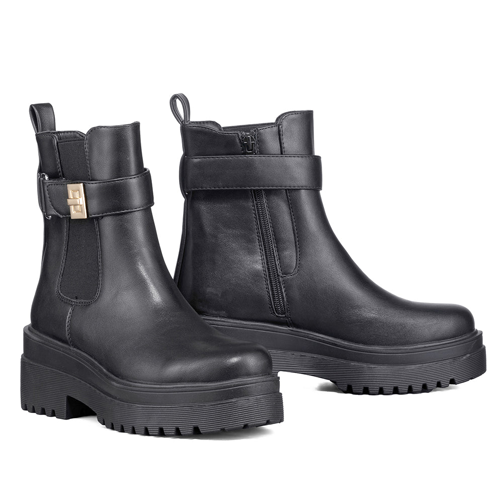 BOTINES MUJER PLATAFORMA WEIDE RQ81 7