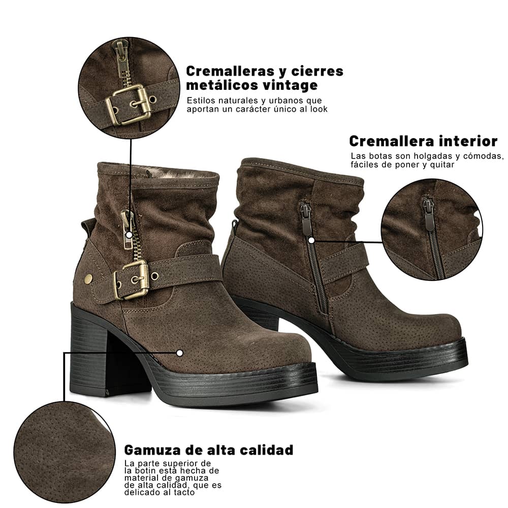 BOTINES MUJER WEIDE CZY608 5