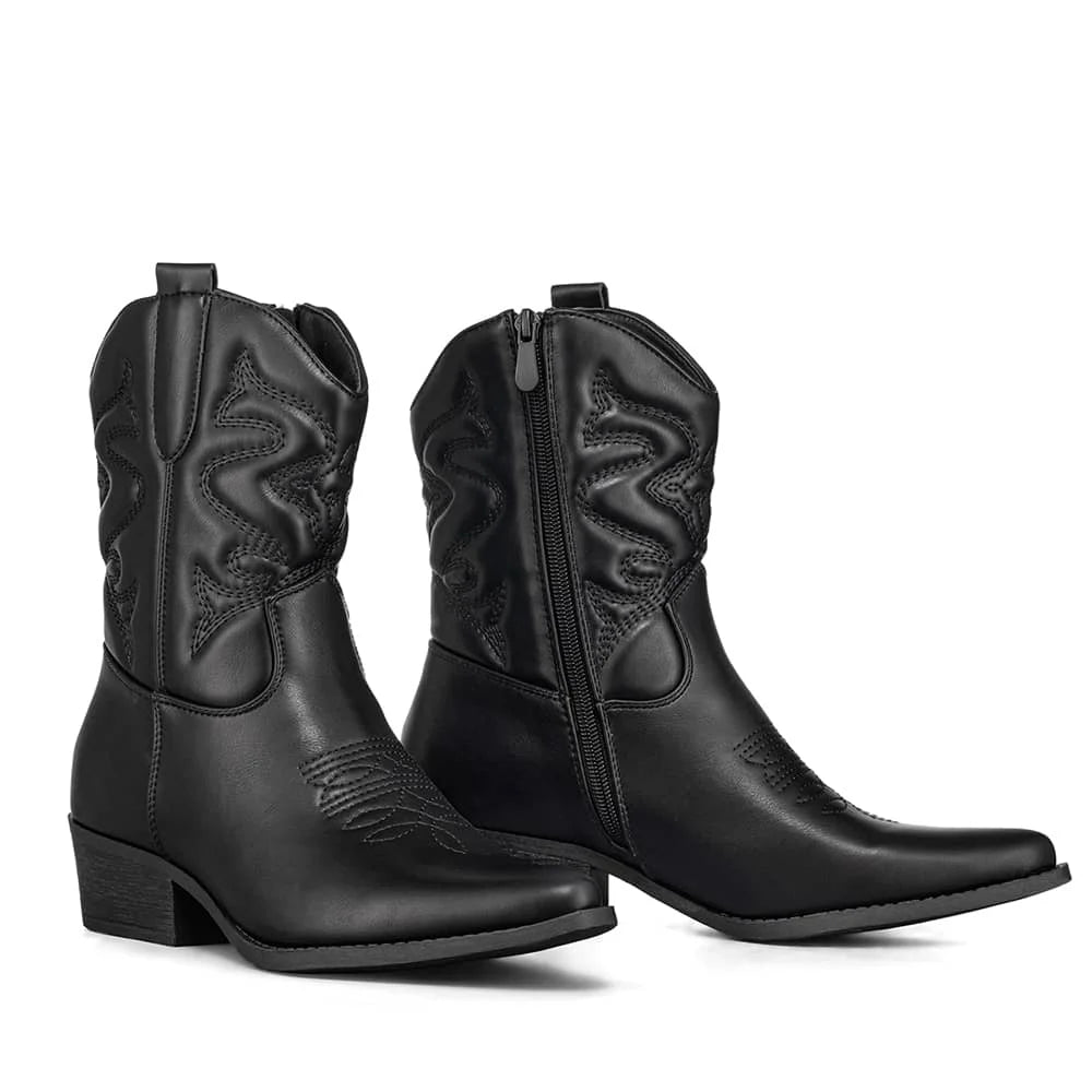 BOTINES MUJER TACO WEIDE QBM20 9