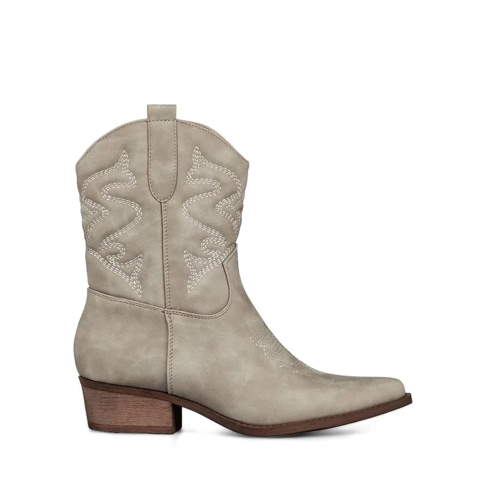 BOTINES MUJER TACO WEIDE QBM20 10