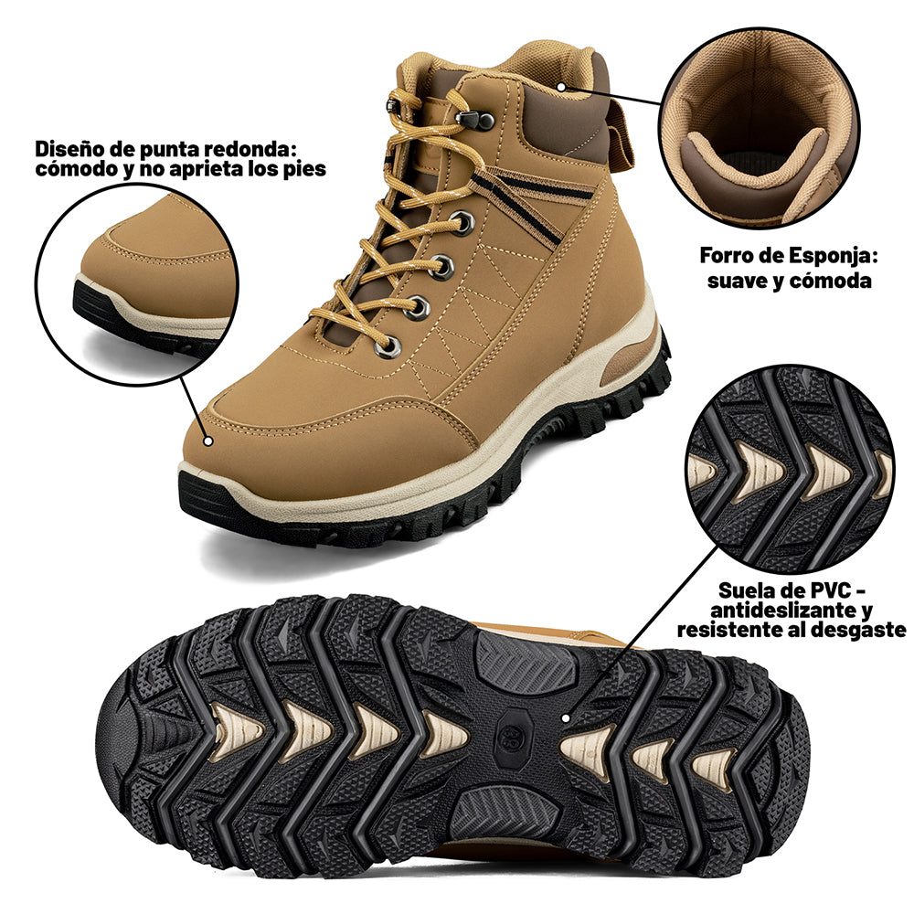 Botines Plataforma  Mujer Outdoor Weide TFA219 4