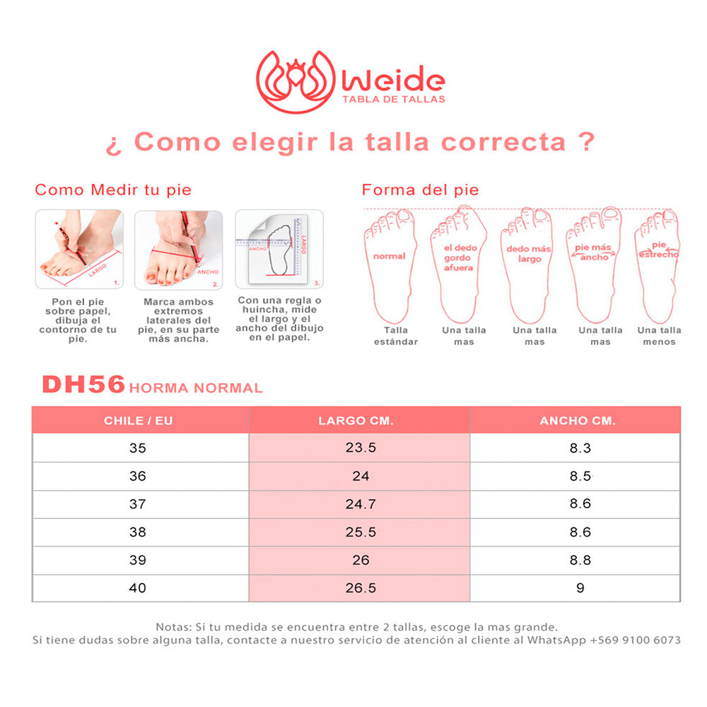 BOTINES PLATAFORMA MUJER BEIGE WEIDE DH56 5