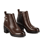 BOTINES TACO MUJER MARRON WEIDE QBM05 - Miniatura 4