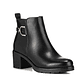 BOTINES TACO MUJER NEGRO WEIDE QBM05 - Miniatura 2