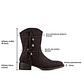 Botas Plataforma Mujer WEIDE DH91 - Miniatura 6