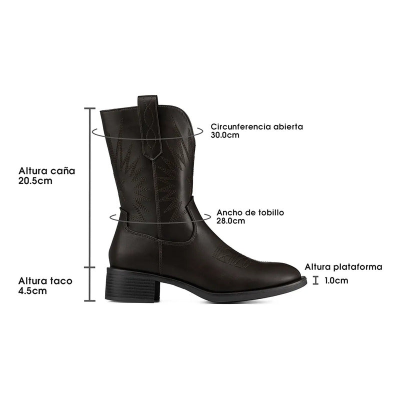 Botas Plataforma Mujer WEIDE DH92 7