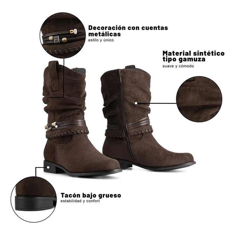 Botas Plataforma Mujer WEIDE HX533 4