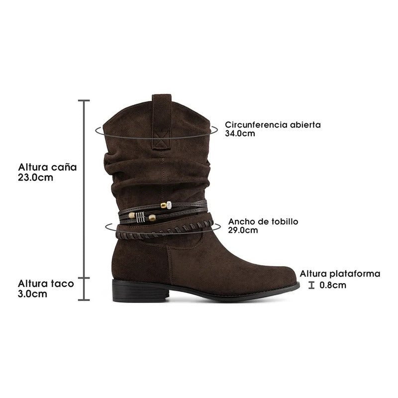 Botas Plataforma Mujer WEIDE HX533 6