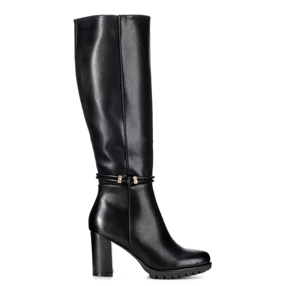 BOTAS TACO MUJER NEGRO WEIDE CZY583 1