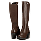 BOTAS TACO MUJER MARRON WEIDE ZS53 - Miniatura 5