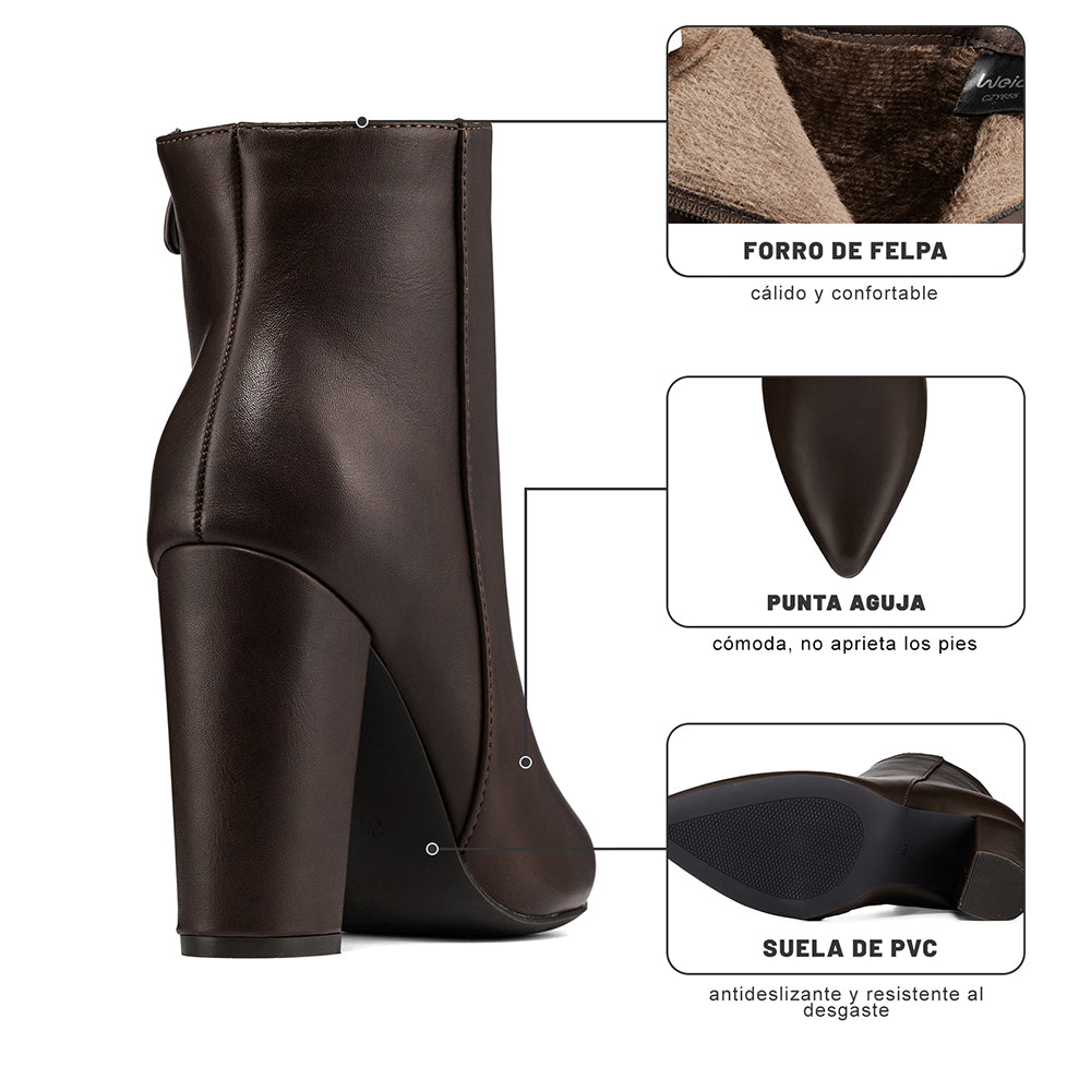 Botines Taco Mujer WEIDE CZY655 3