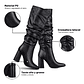 Botas Taco Mujer WEIDE CZY633 - Miniatura 4