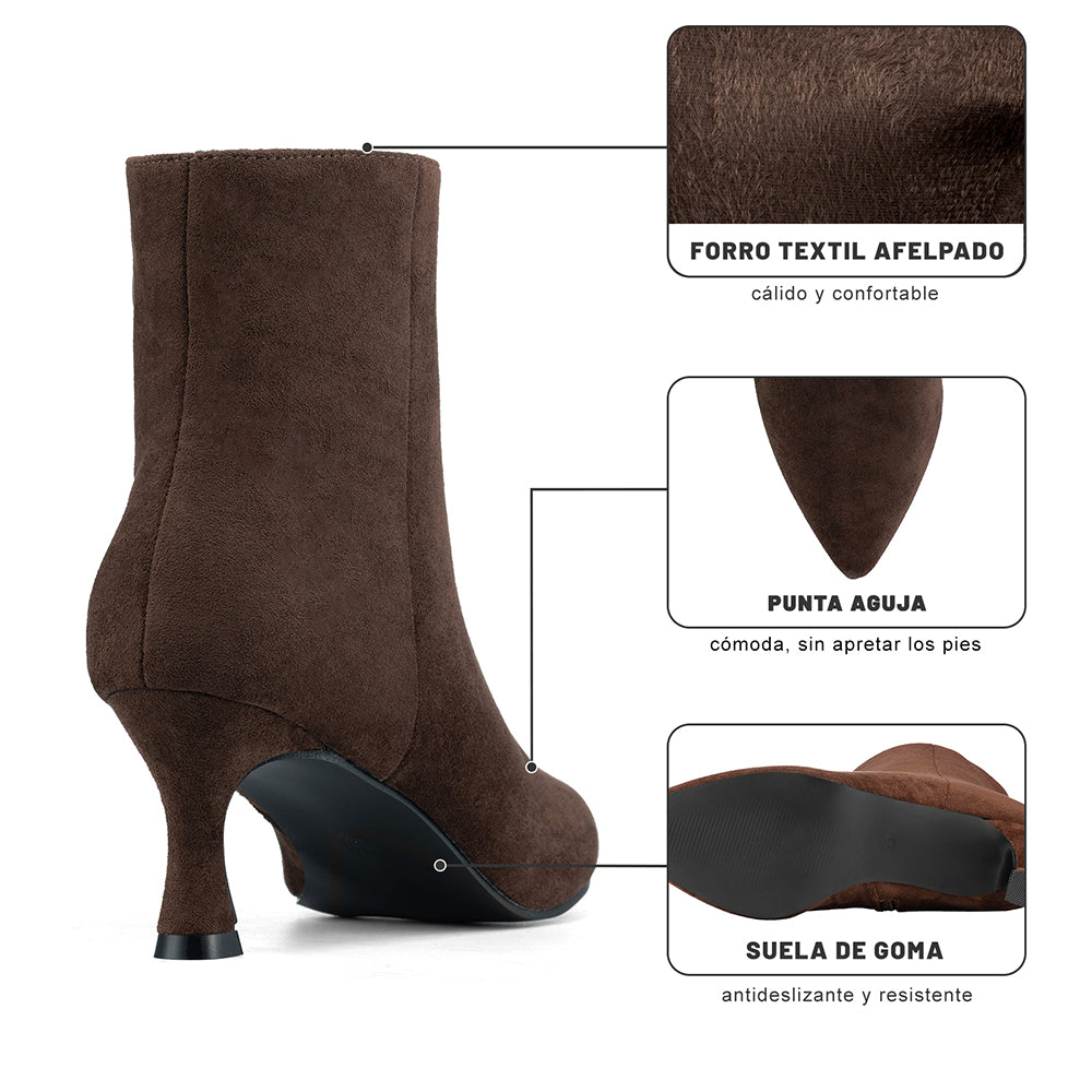 Botines Taco Mujer WEIDE QIU500 3