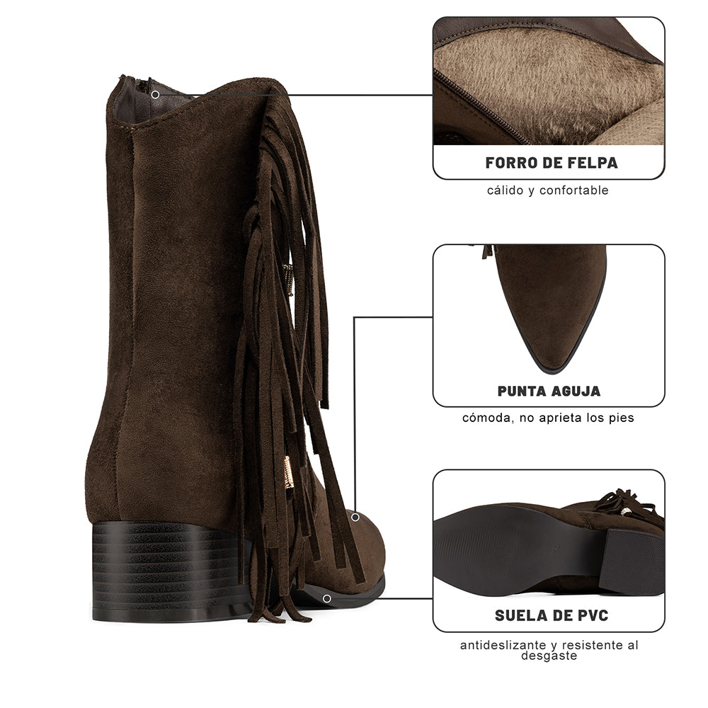 Botas Taco Mujer WEIDE CZY661 3