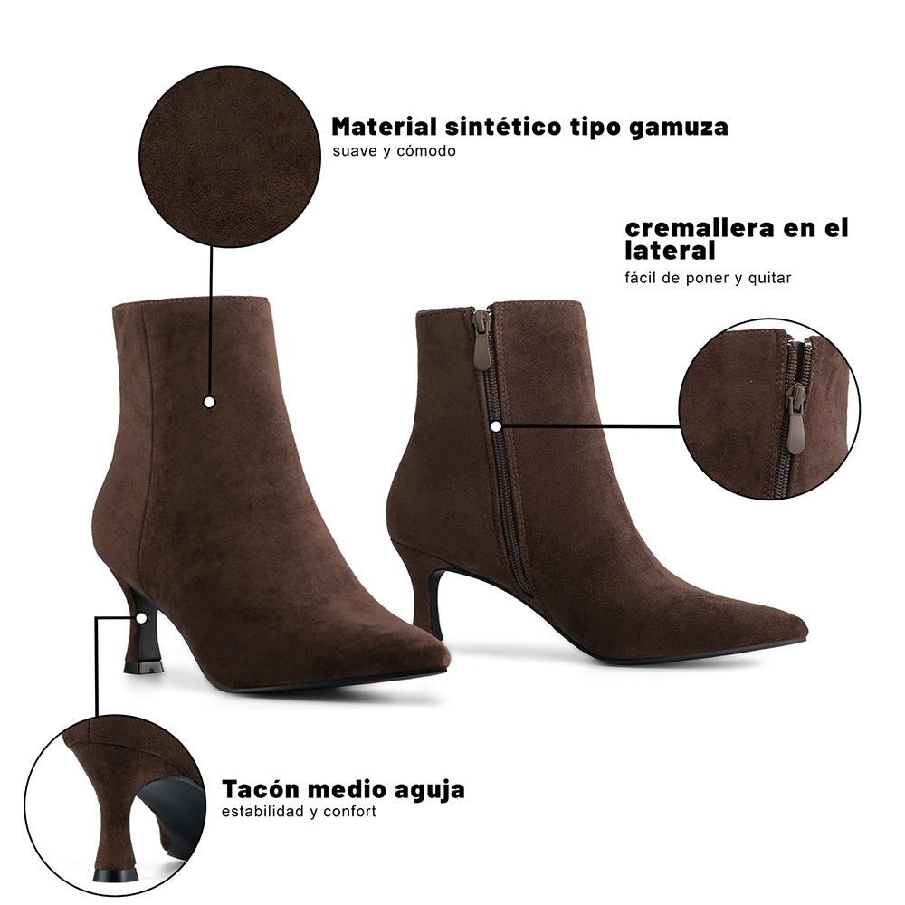 Botines Taco Mujer WEIDE QIU500 4