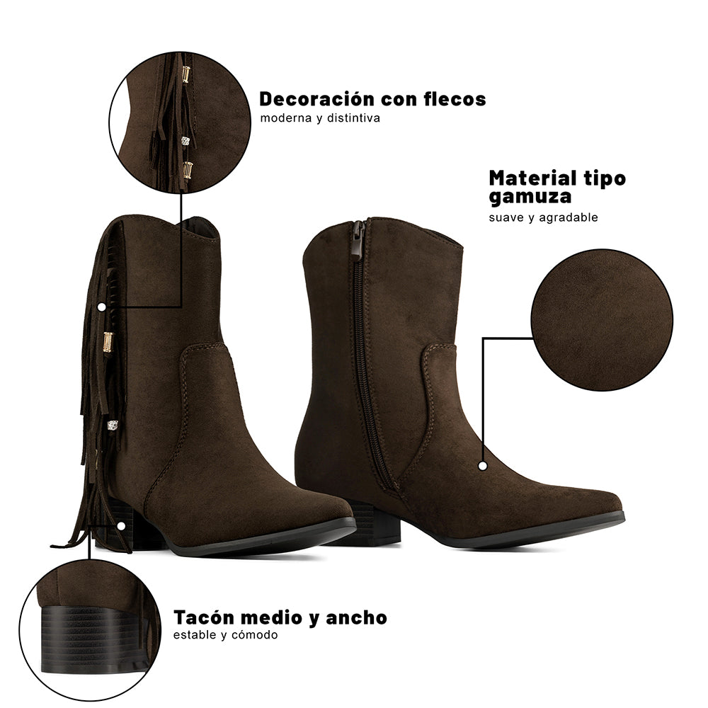 Botas Taco Mujer WEIDE CZY661 4