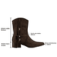 Botas Taco Mujer WEIDE CZY661 - Miniatura 6