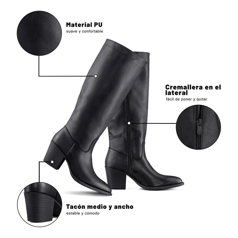 Botas Taco Mujer WEIDE CZY658 6