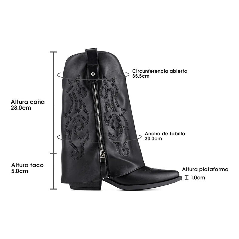 Botas Taco Mujer WEIDE QBM27 3