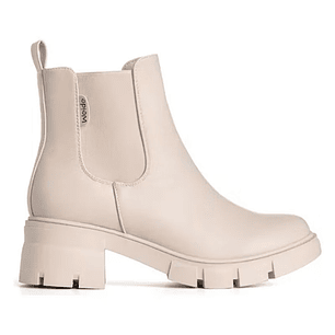 Botin Mujer Adriana Beige Weide