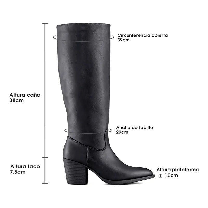 Botas Taco Mujer WEIDE CZY658 7