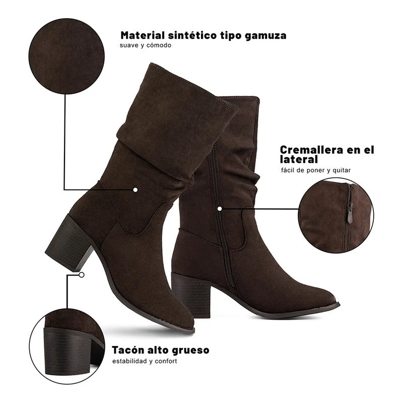 Botas Taco Mujer WEIDE HX532 5