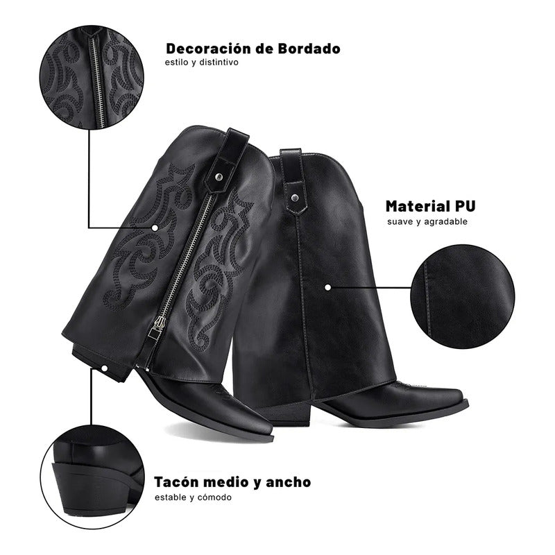 Botas Taco Mujer WEIDE QBM27 6