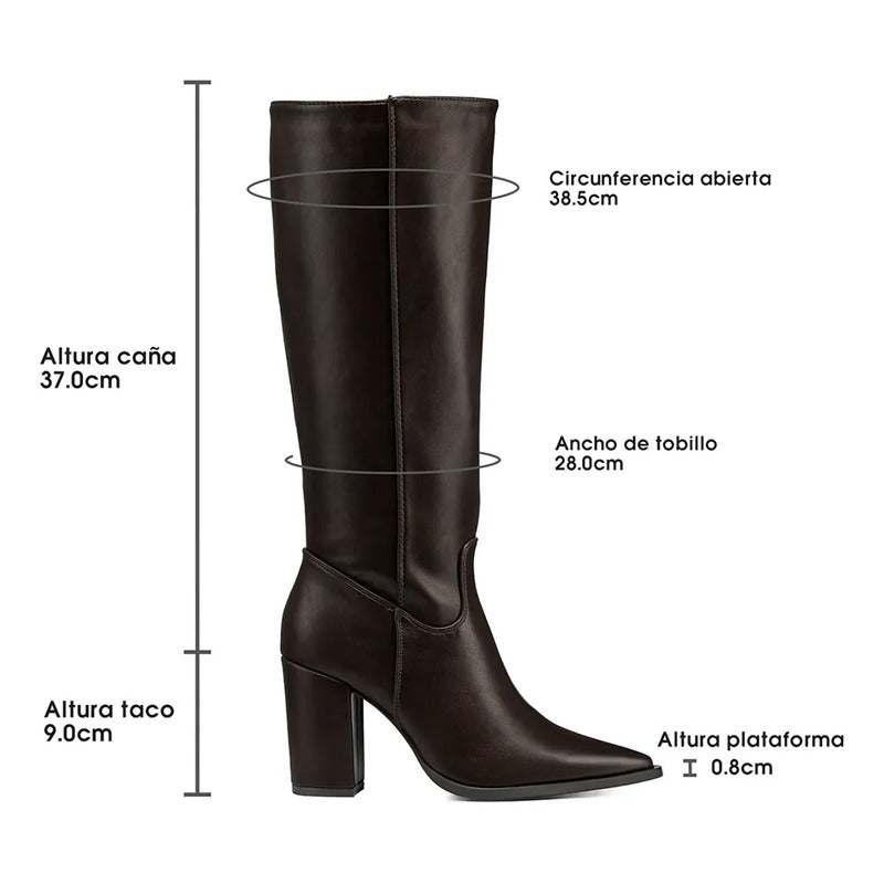 Botas Taco Mujer WEIDE QBM28 3