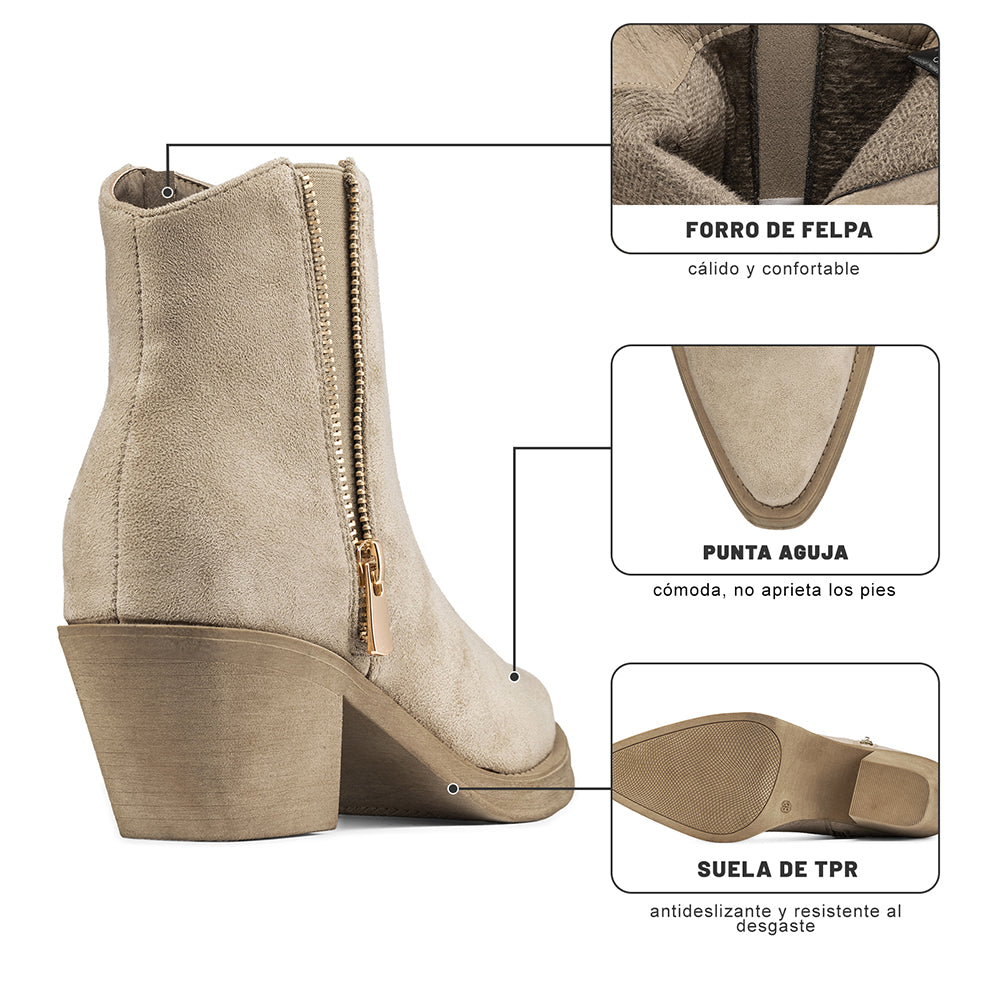 Botine Plataforma Mujer WEIDE CZY651 3