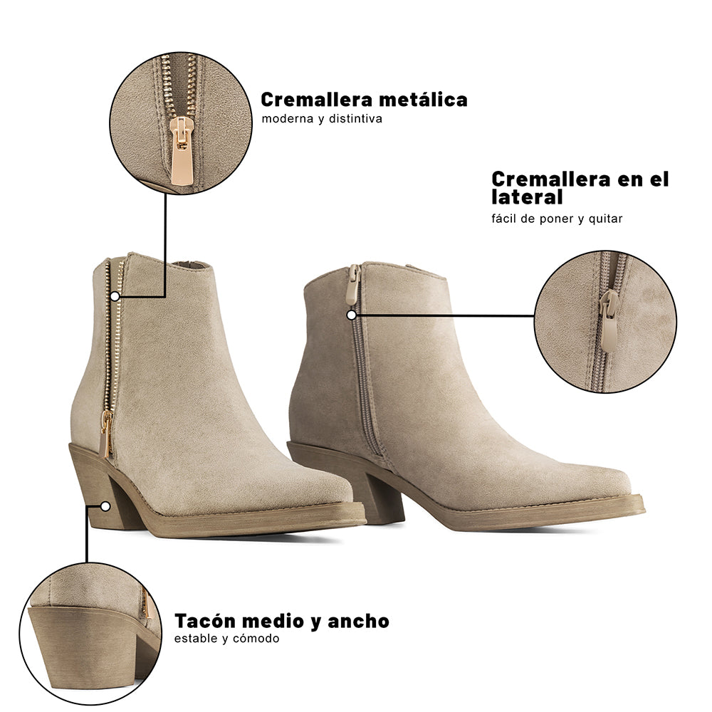 Botine Plataforma Mujer WEIDE CZY651 4