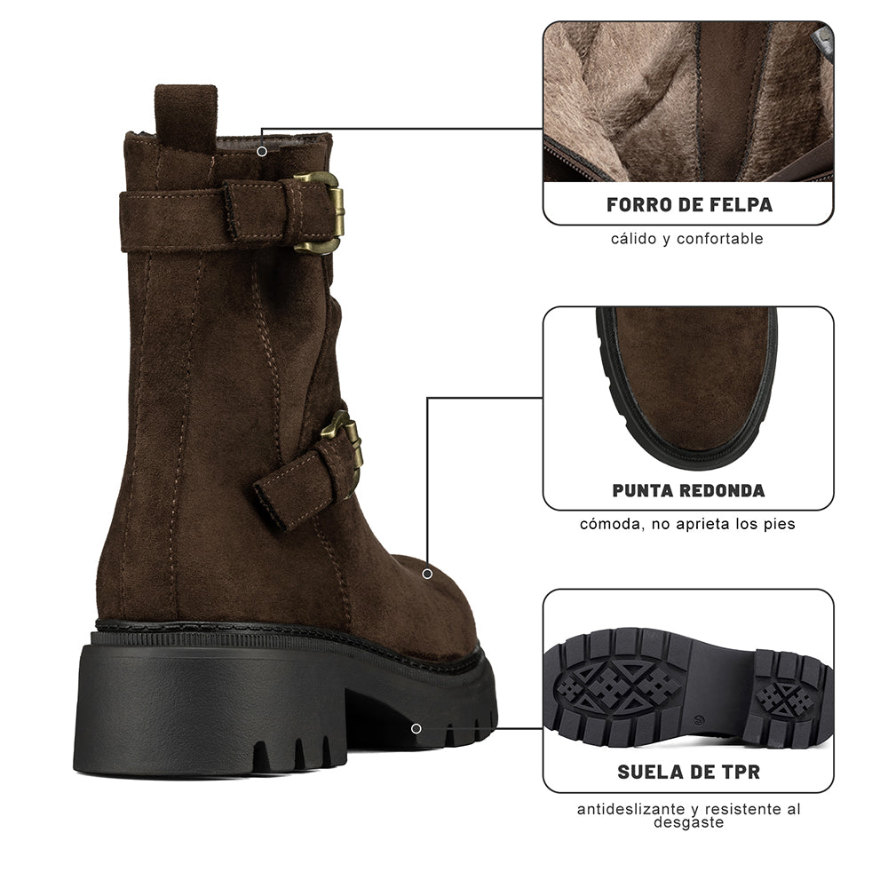 Botine Plataforma Mujer WEIDE CZY652 3