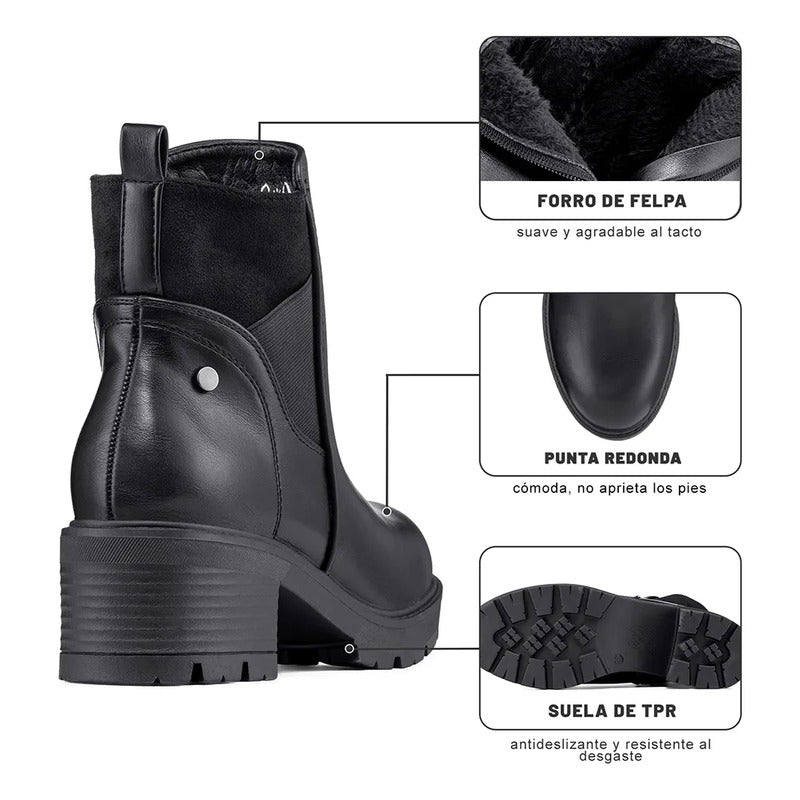 Botine Plataforma Mujer WEIDE YOU561 4