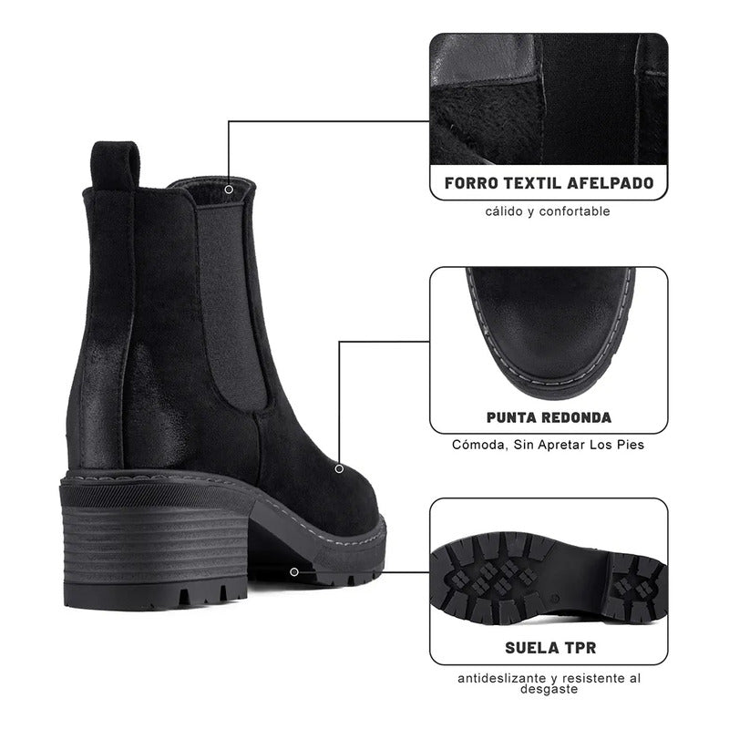 Botine Plataforma Mujer WEIDE ZS81 3