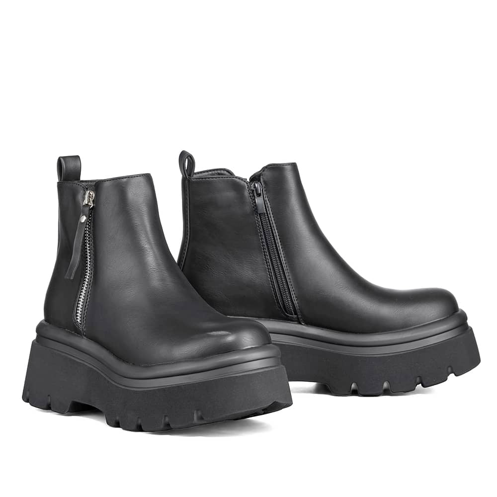 BOTINES MUJER PLATAFORMA WEIDE DH81 3