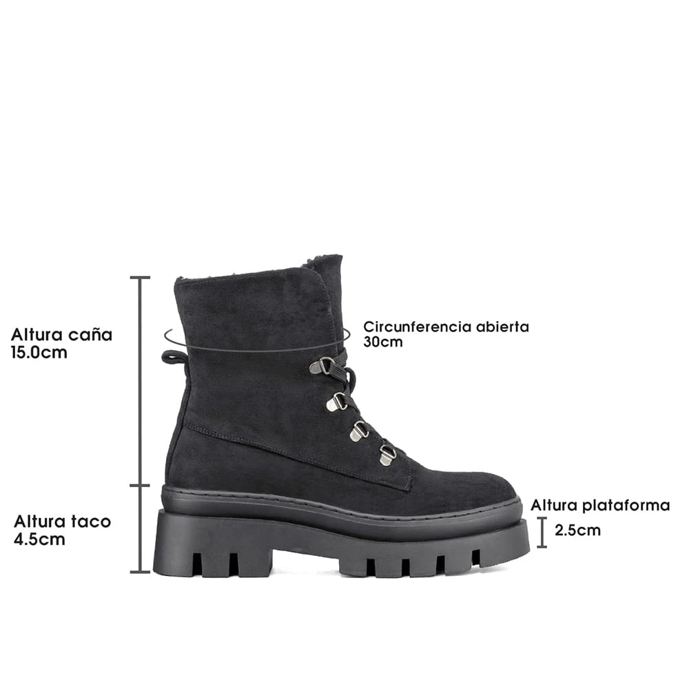 BOTINES MUJER PLATAFORMA WEIDE HX503 4