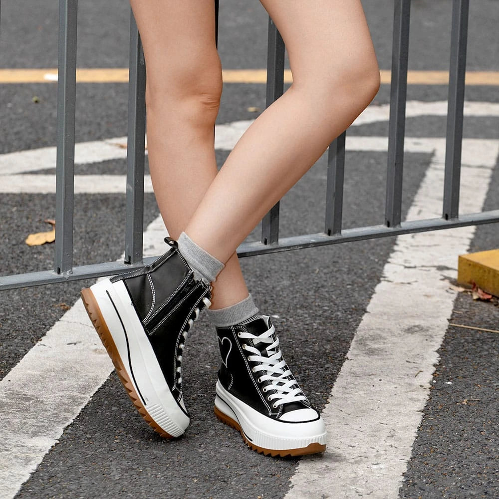 BOTINES MUJER PLATAFORMA WEIDE HX502 8