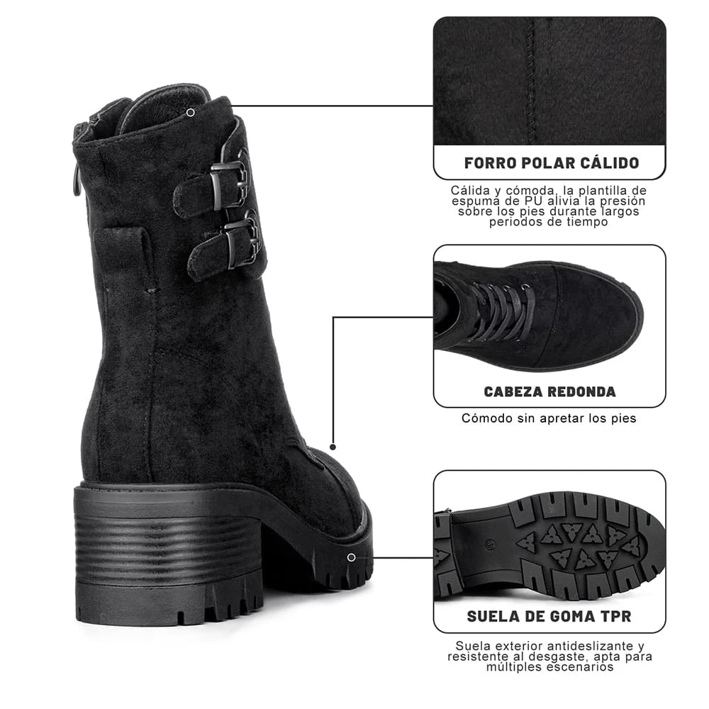 BOTINES MUJER PLATAFORMA WEIDE HX505 5