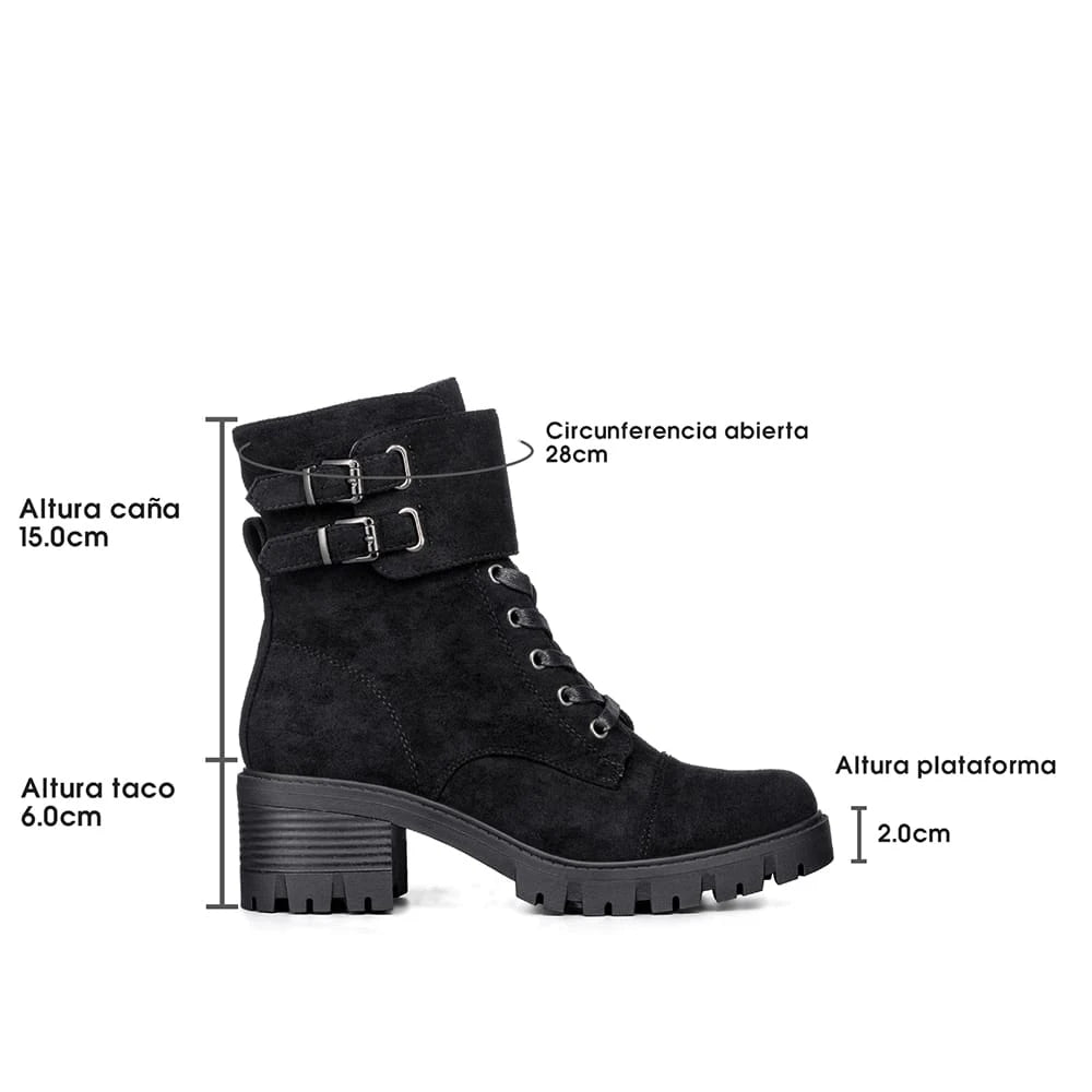 BOTINES MUJER PLATAFORMA WEIDE HX505 6