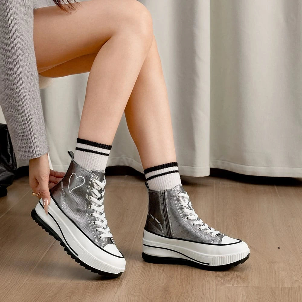 BOTINES MUJER PLATAFORMA WEIDE HX502 10