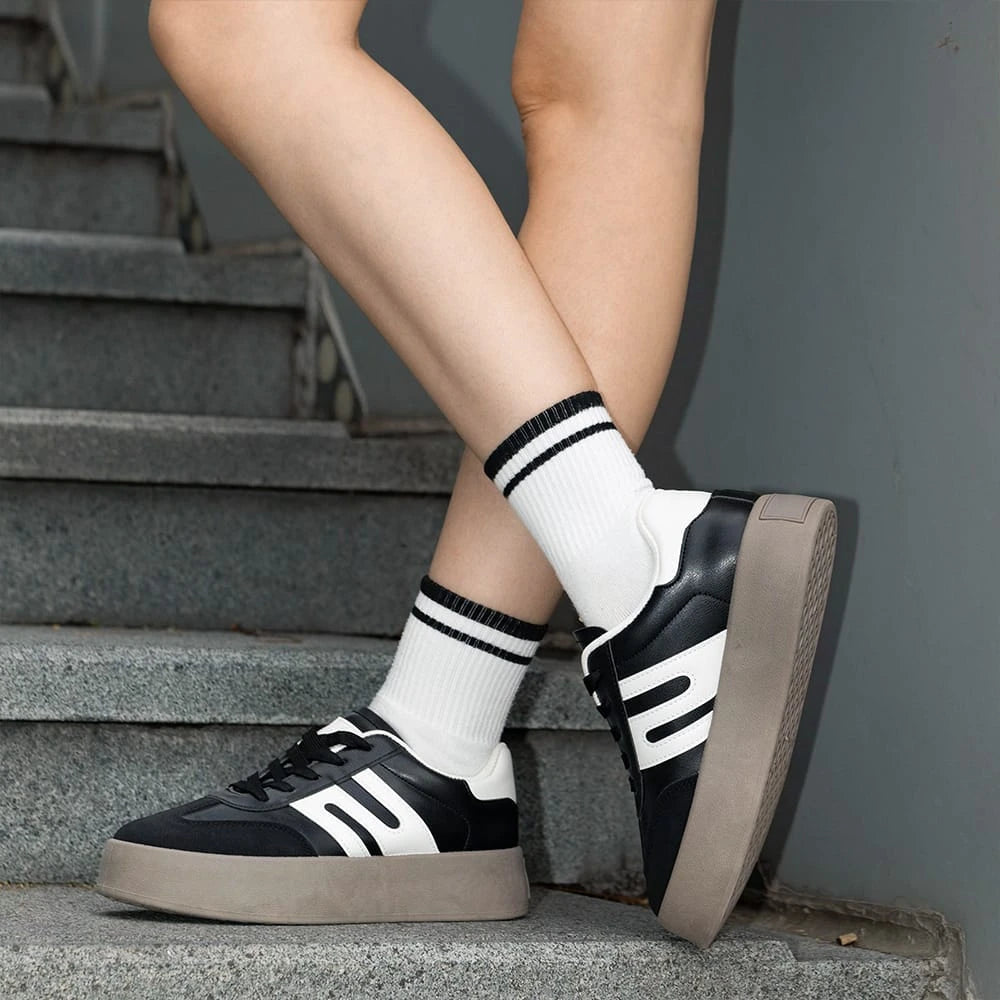 ZAPATILLAS MUJER PLATAFORMA WEIDE LT203 2