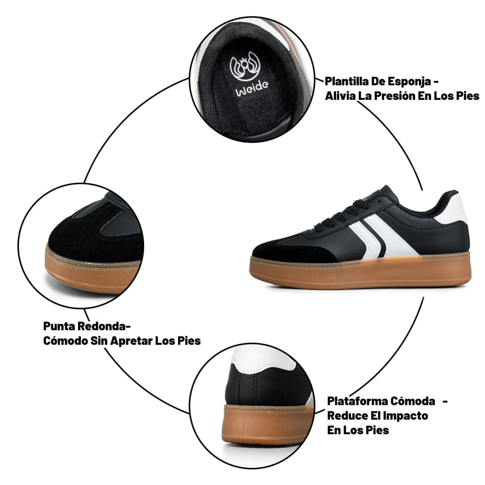 ZAPATILLAS PLATAFORMA MUJER WEIDE TFA209 7