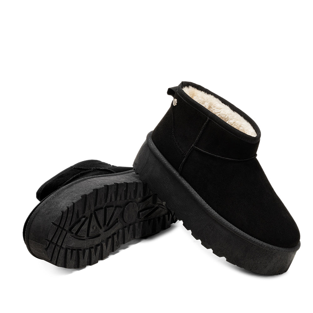 BOTAS DE NIEVE MUJER NEGRO LT123 5