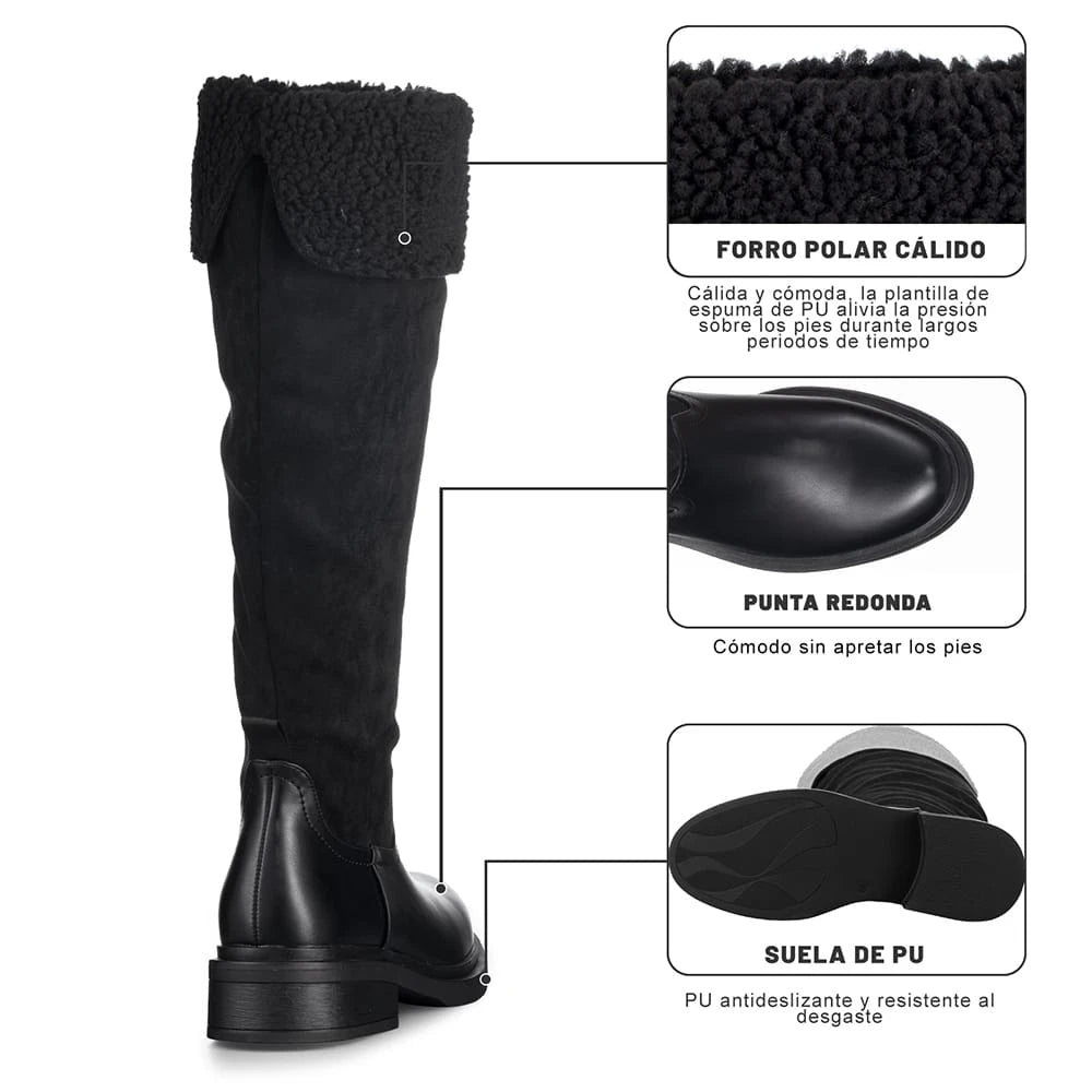 BOTAS LARGAS MUJER WEIDE CZY601 4