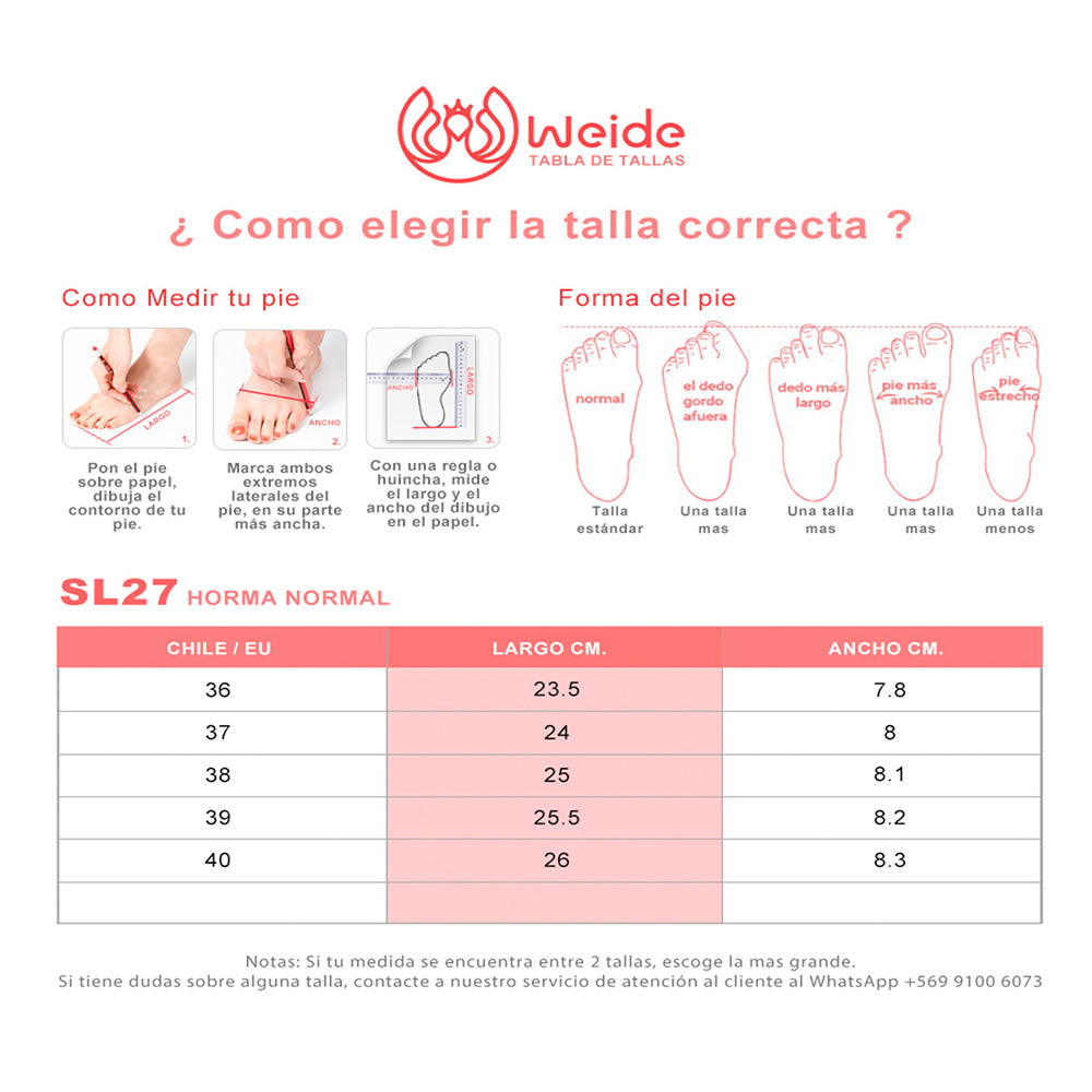 BOTAS DE NIEVE MUJER WEIDE SL27 7