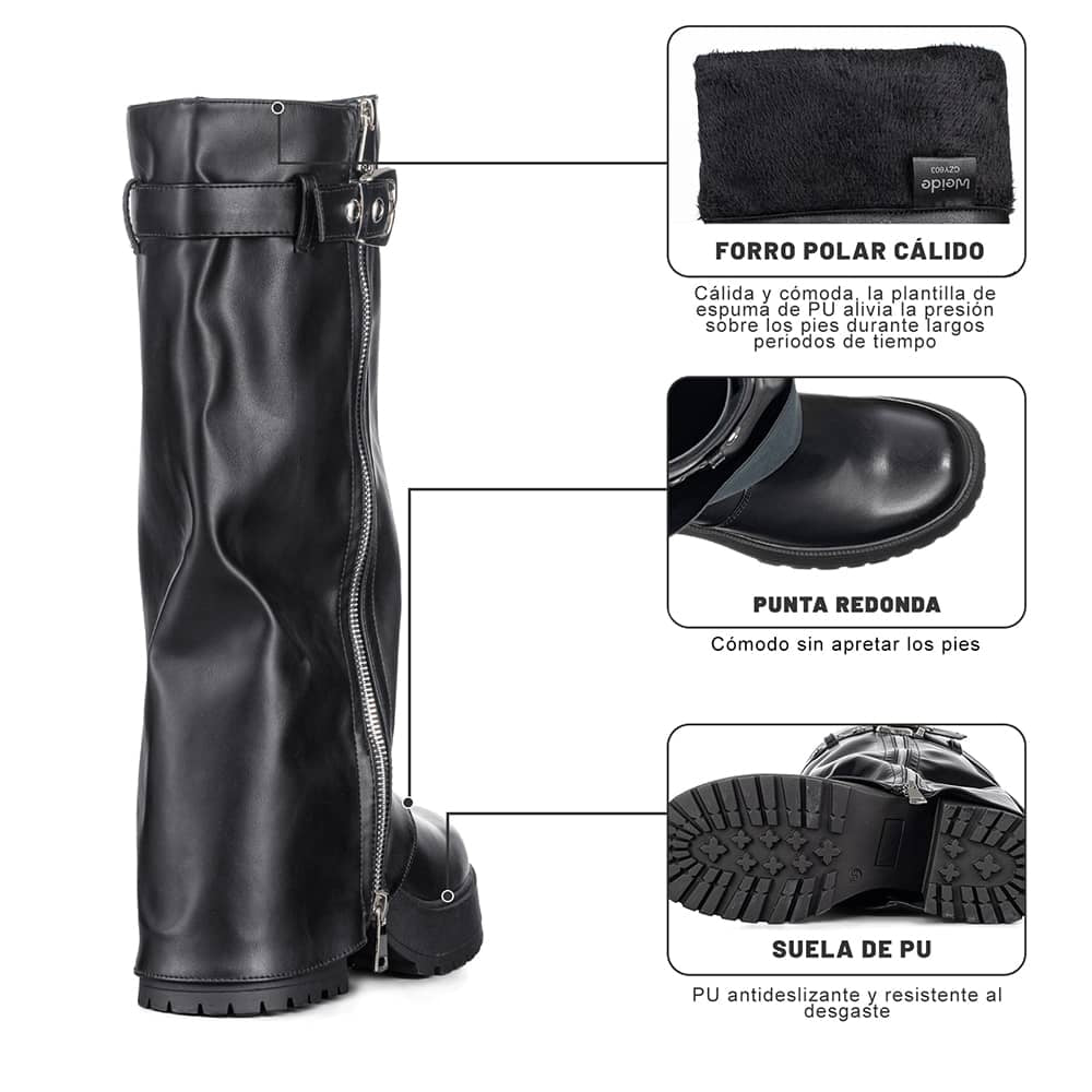 BOTAS LARGAS MUJER WEIDE CZY603 4