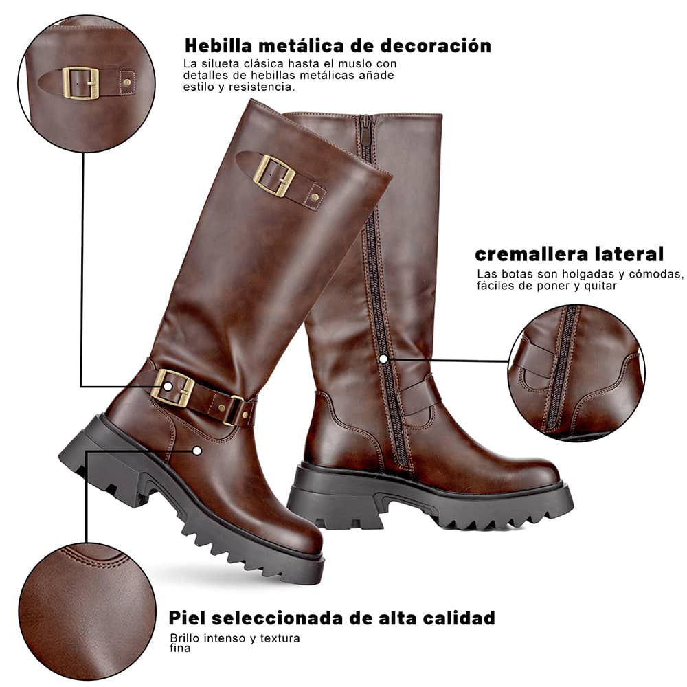 BOTAS LARGAS MUJER WEIDE CZY613 3